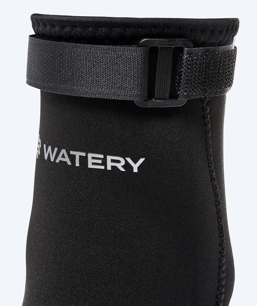 Watery Neopren Socken  - Reptile (2mm) - Schwarz