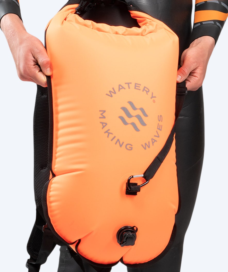 Watery Schwimmbojen - Swim&Run 35L - Orange